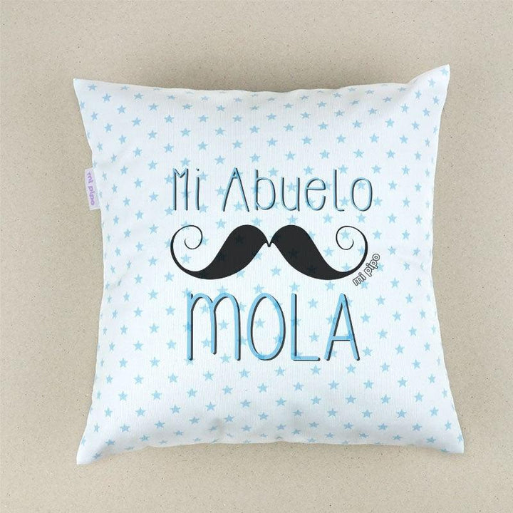 Cojín Mi Abuelo Mola Mi Pipo - Nanetes #
