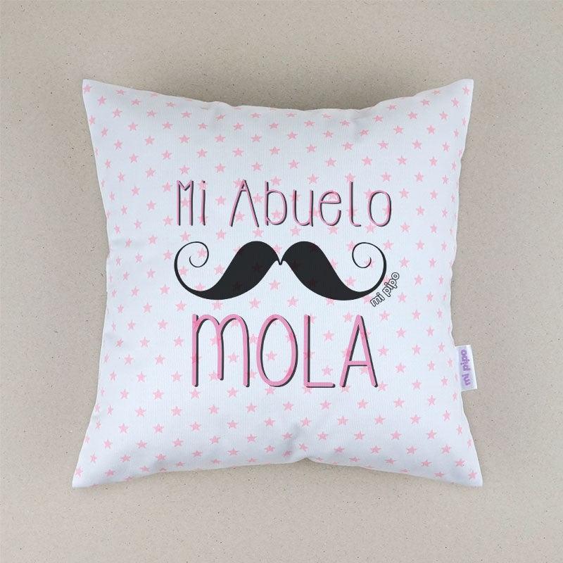 Cojín Mi Abuelo Mola Mi Pipo - Nanetes #
