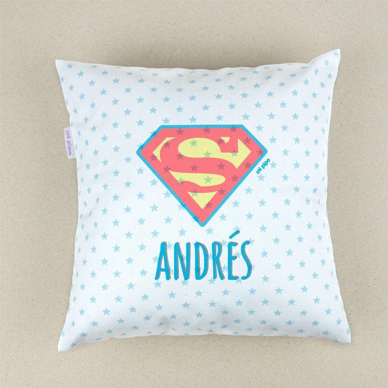 Cojín Personalizado Infantil Superman Mi Pipo - Nanetes #