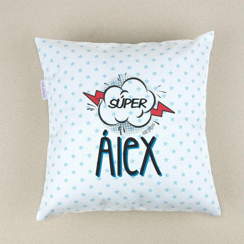 Cojín Personalizado Infantil Super Mi Pipo - Nanetes #