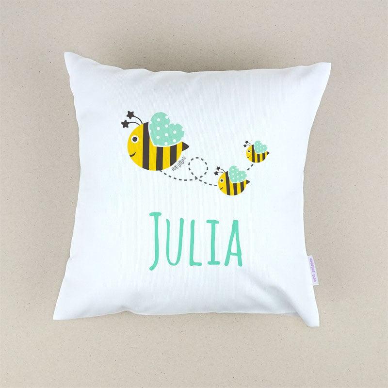 Cojín Personalizado Infantil Abejas Mi Pipo - Nanetes #