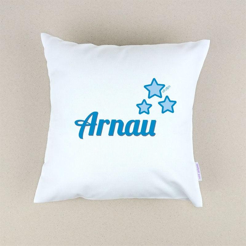 Cojín Personalizado Infantil 3 estrellas Mi Pipo - Nanetes #