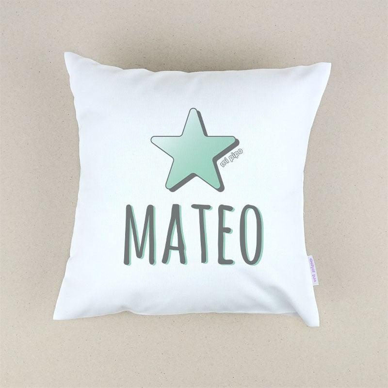 Cojín Personalizado Infantil Estrella Mi Pipo - Nanetes #