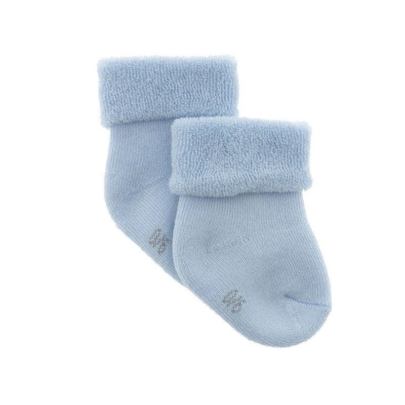 Set Calcetines Bebé Recién Nacido Cambrass Celeste Rayas - Nanetes #