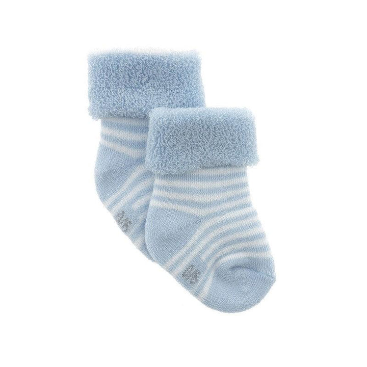 Set Calcetines Bebé Recién Nacido Cambrass Celeste Rayas - Nanetes #