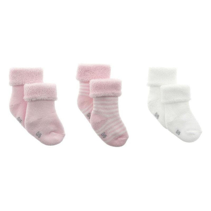Set Calcetines Bebé Recién Nacido Cambrass Rosa Rayas - Nanetes #