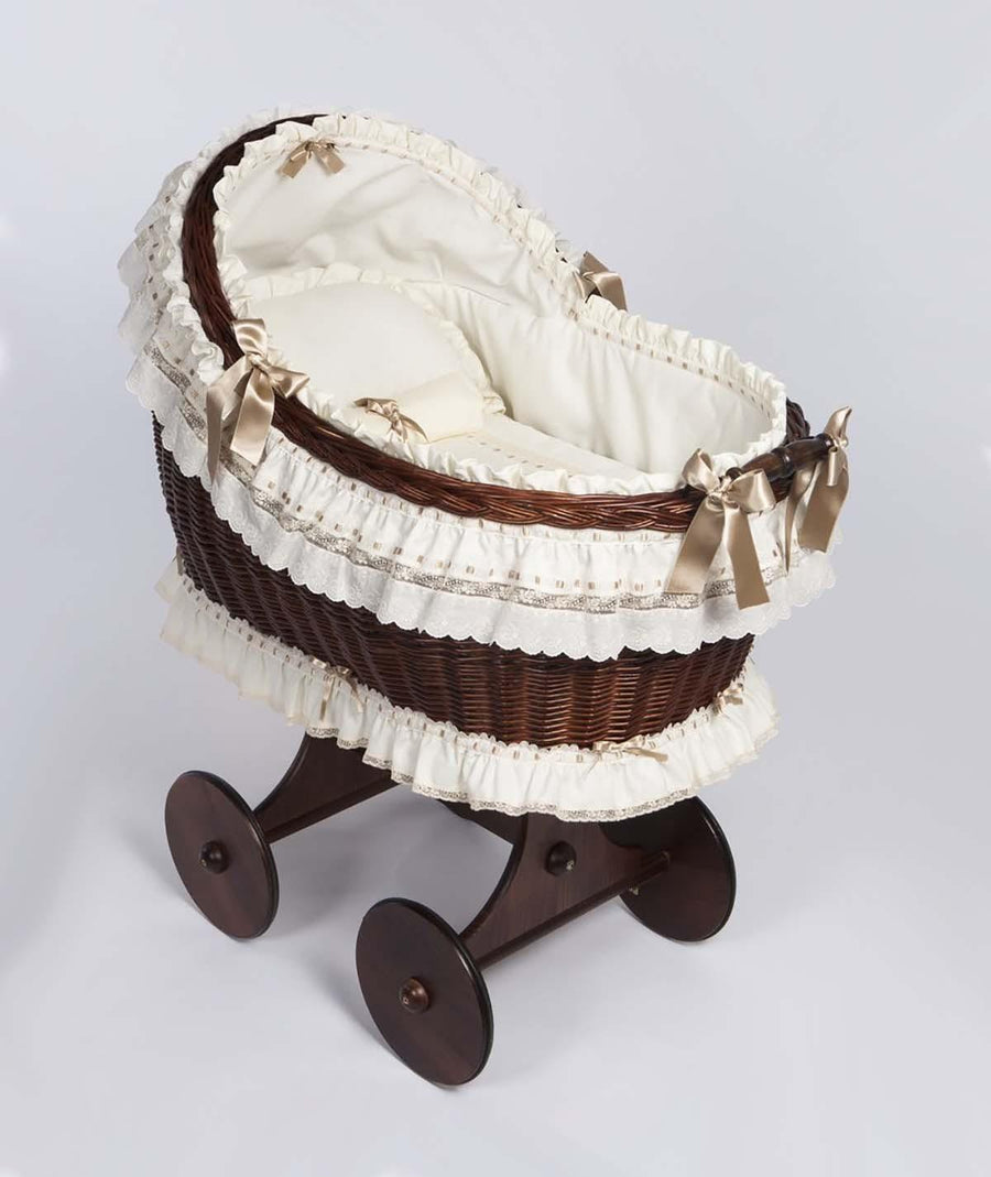Moises de Mimbre Piqué Royal Beige - Nanetes #