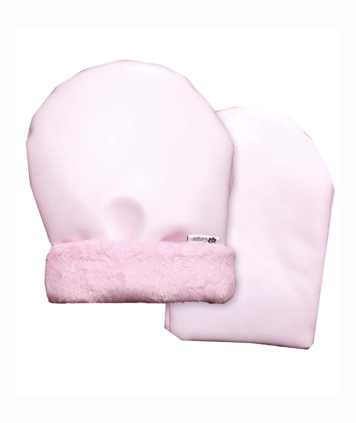Manoplas carro polipiel-polar Universales Rosa - Nanetes #