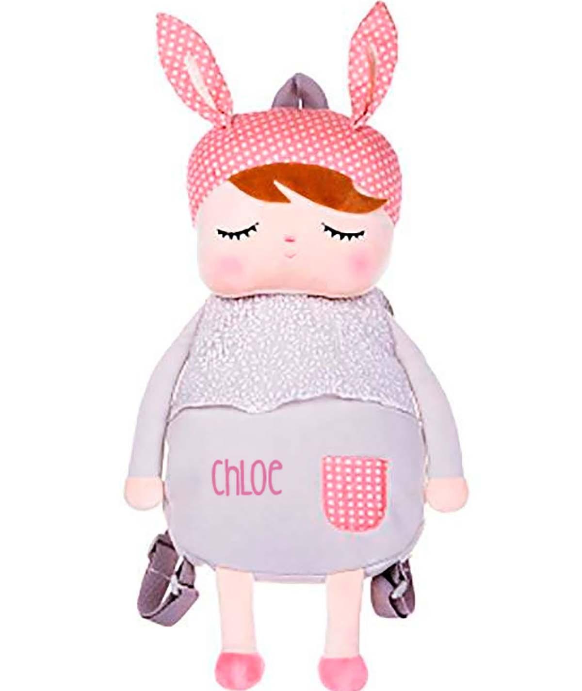 Mochila Muñeca Metoo Angela Gris Mi Pipo - Nanetes #