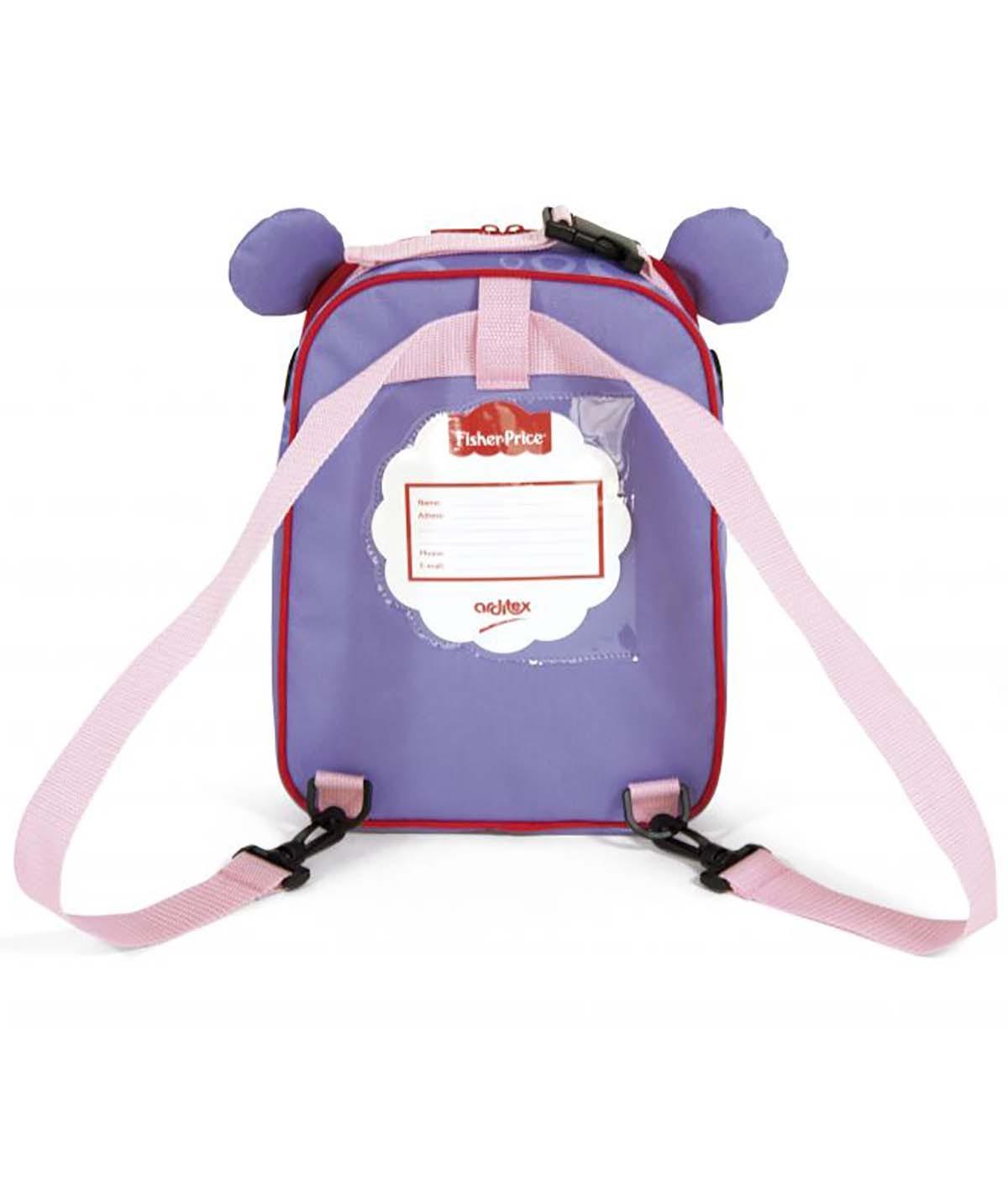 Mochila Infantil Fisher Price Hipopótamo - Nanetes #