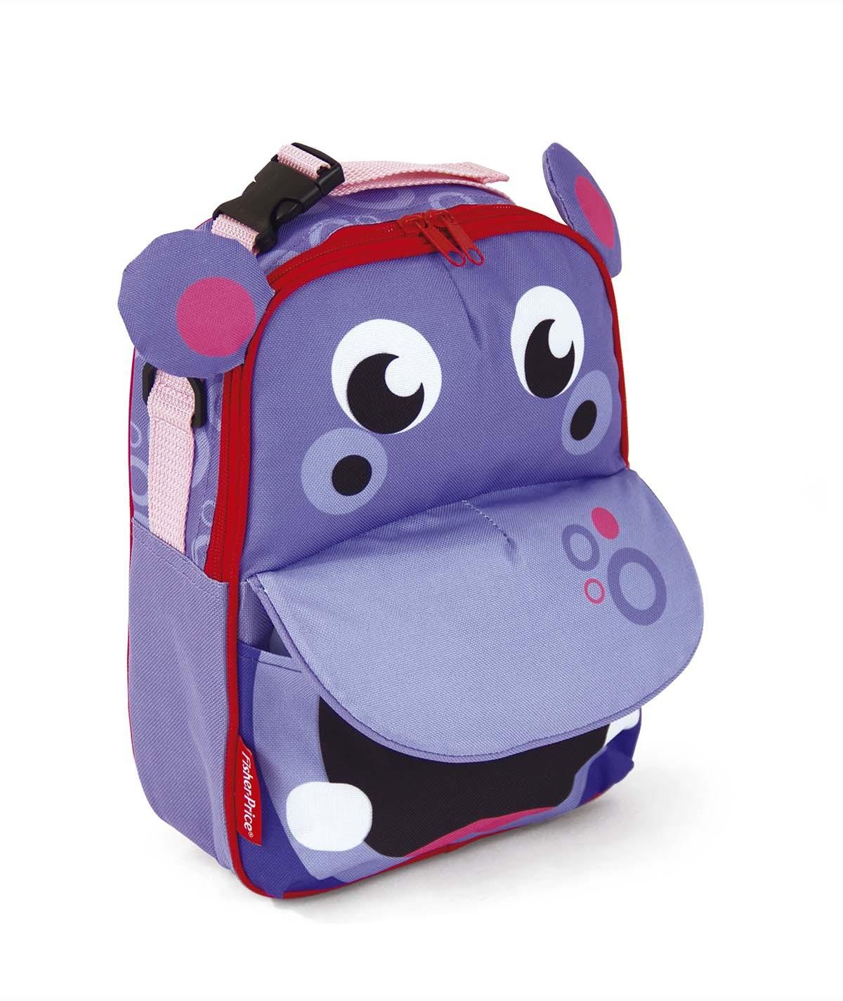 Mochila Infantil Fisher Price Hipopótamo - Nanetes #