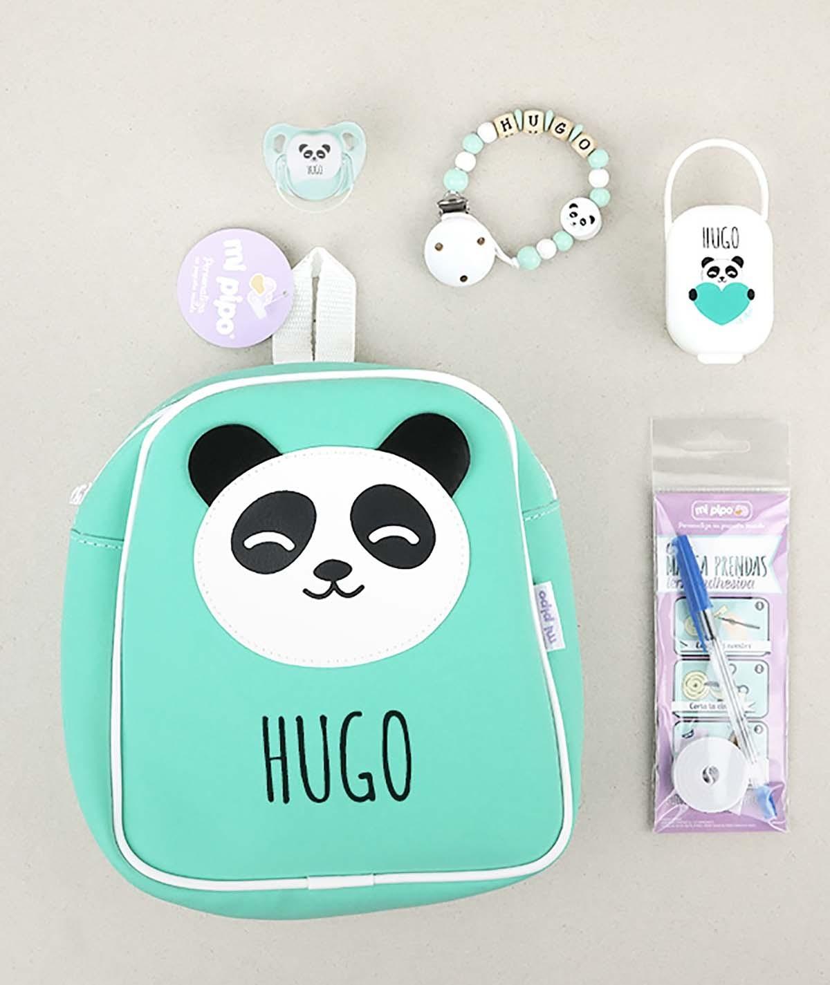 Pack Ahorro El cole Mola Panda Menta Mi Pipo - Nanetes #