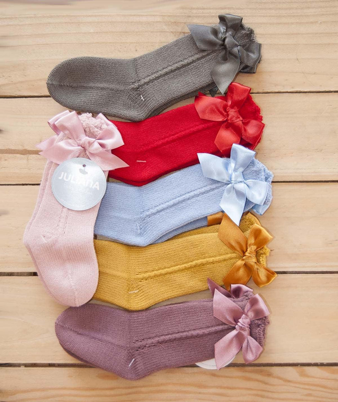 Calcetines Bebé Lazo Invierno Juliana J4197 - Nanetes #