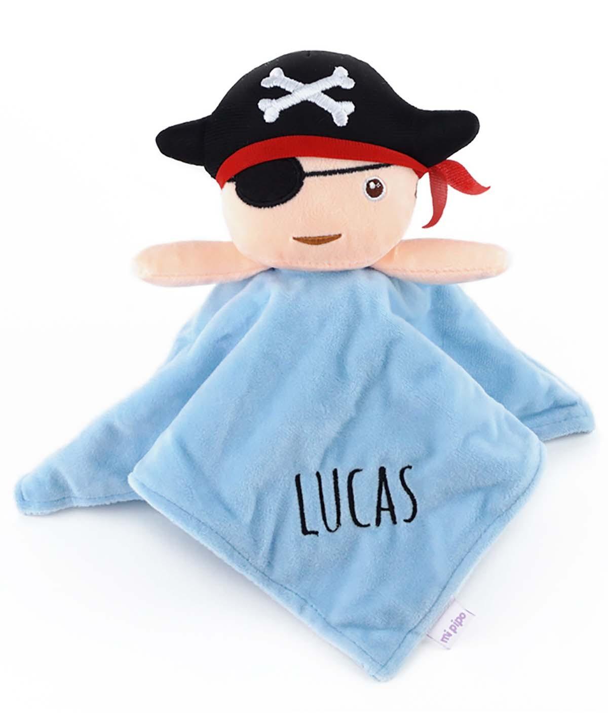 Dou dou Sonajero Peluche Pirata Personalizado Mi Pipo - Nanetes #