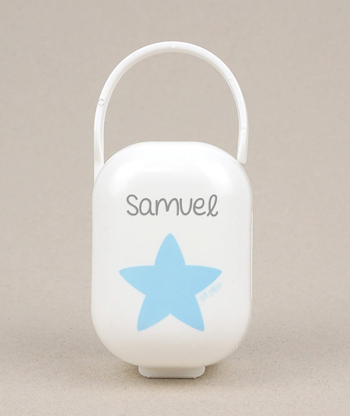 Caja Portachupetes Estrella Azul Mi Pipo - Nanetes #