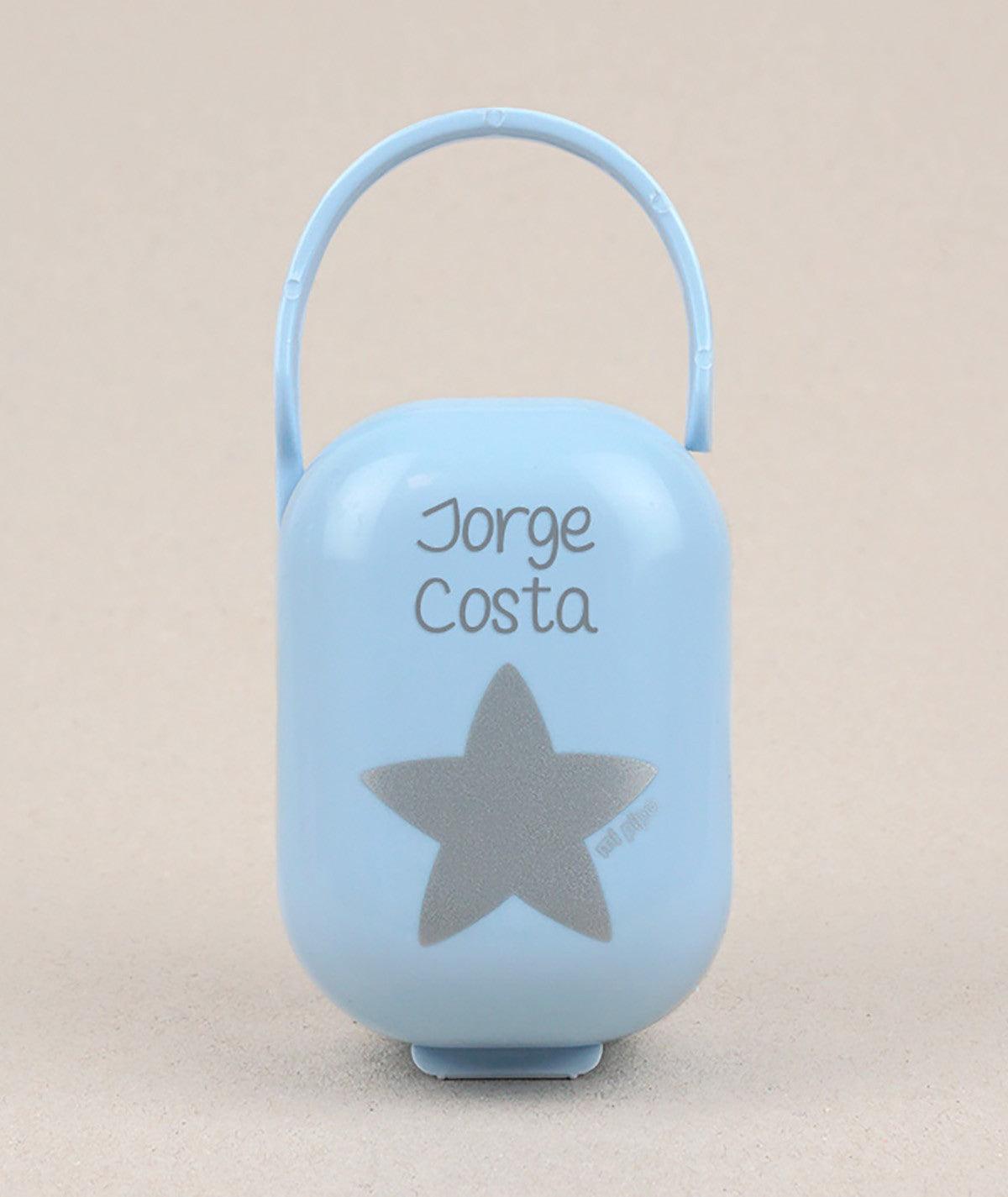 Caja Portachupetes Estrella Azul/Plata Mi Pipo - Nanetes #