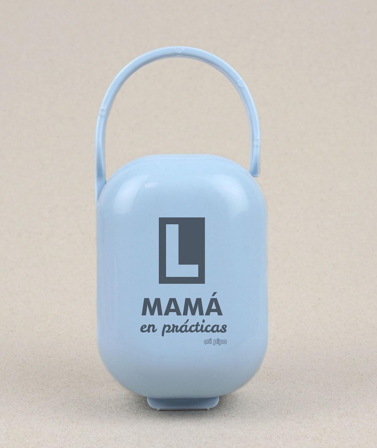 Caja Portachupetes Divertida Mamá en Prácticas Mi Pipo - Nanetes #