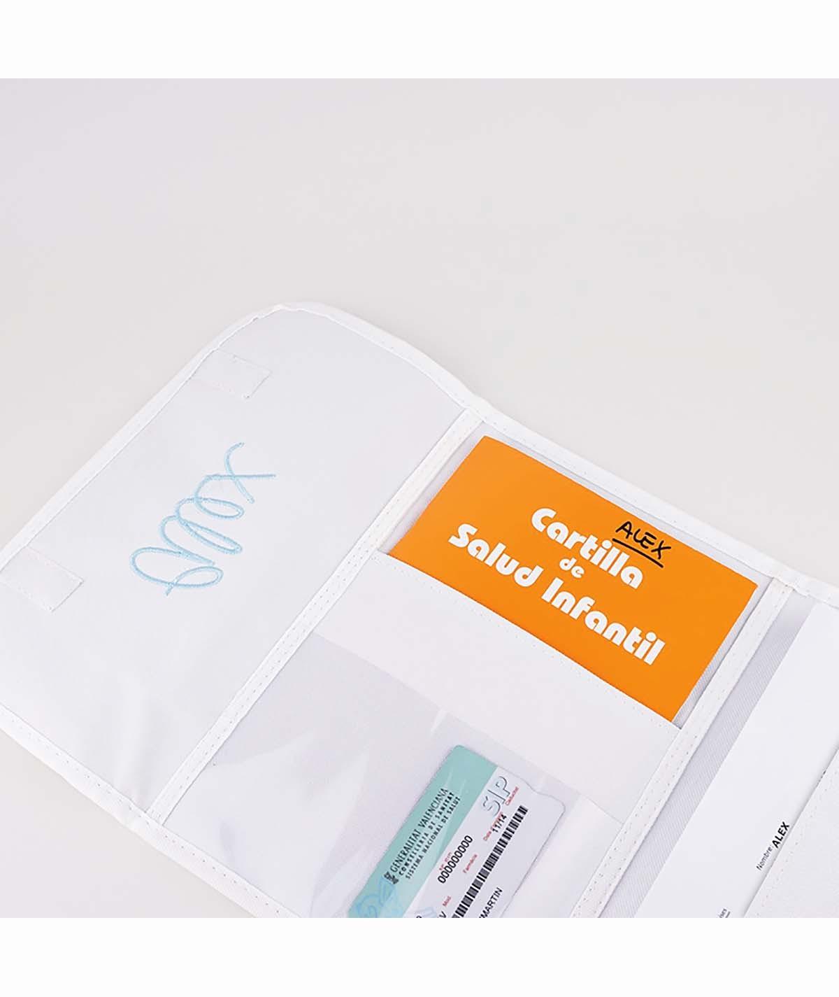 Portadocumentos Bebé Personalizado Mi Pipo Unicornio Polipiel - Nanetes #