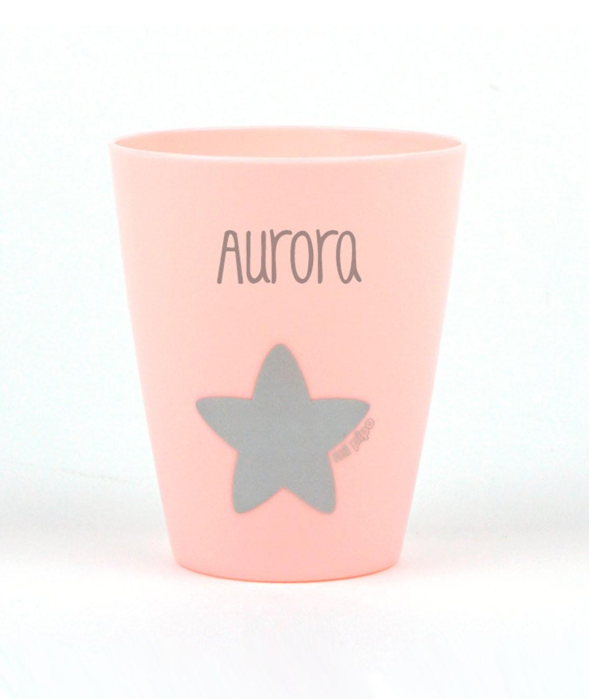 Vaso Personalizado Mi Pipo Rosa - Nanetes #