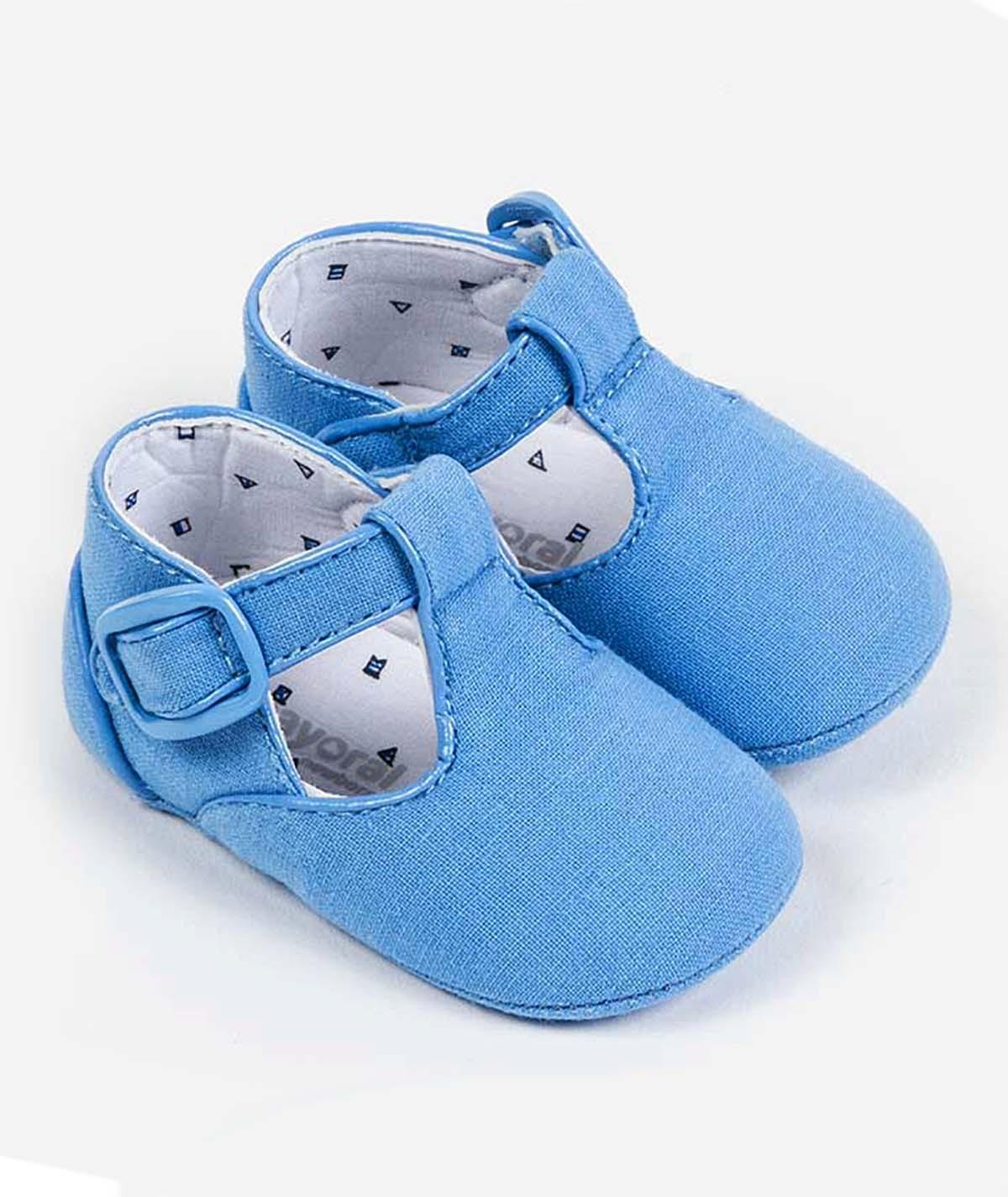 Zapatos Bebé Recien Nacido Mayoral Pepito pacífico 9276-018 - Nanetes #