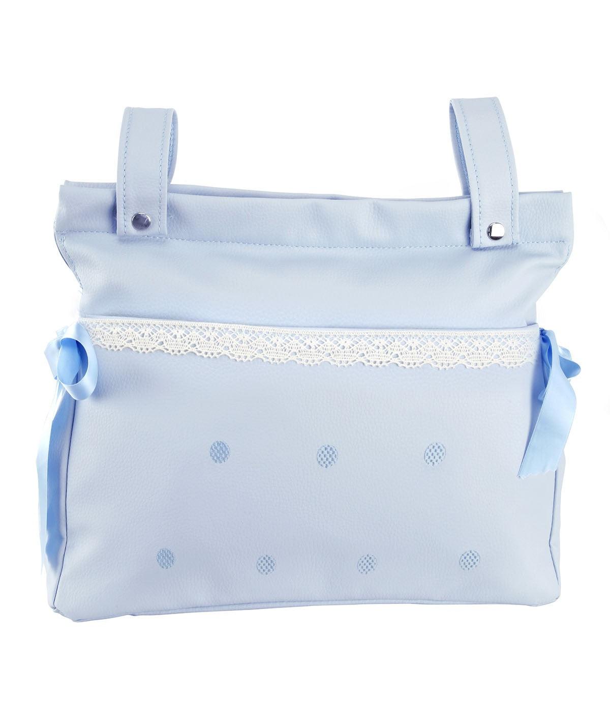 Bolso Panera Carro Bebé Andumodin Polipiel Levante Celeste - Nanetes #