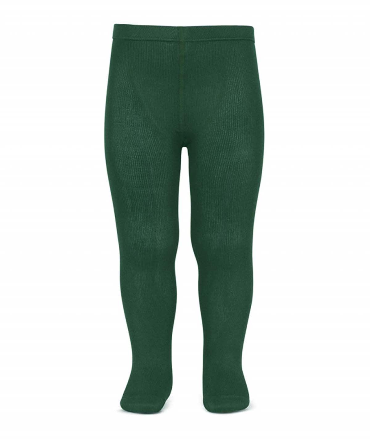 Leotardo Liso Condor Color 780 Verde Botella - Nanetes #