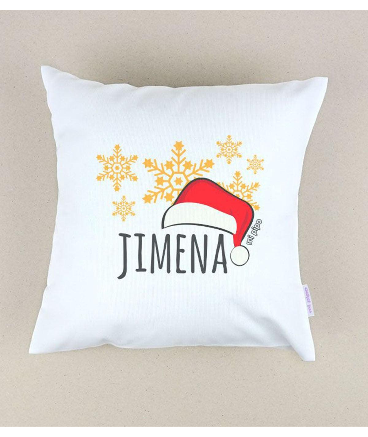 Cojín Personalizado Infantil Navidad Mi Pipo Gorro - Nanetes #