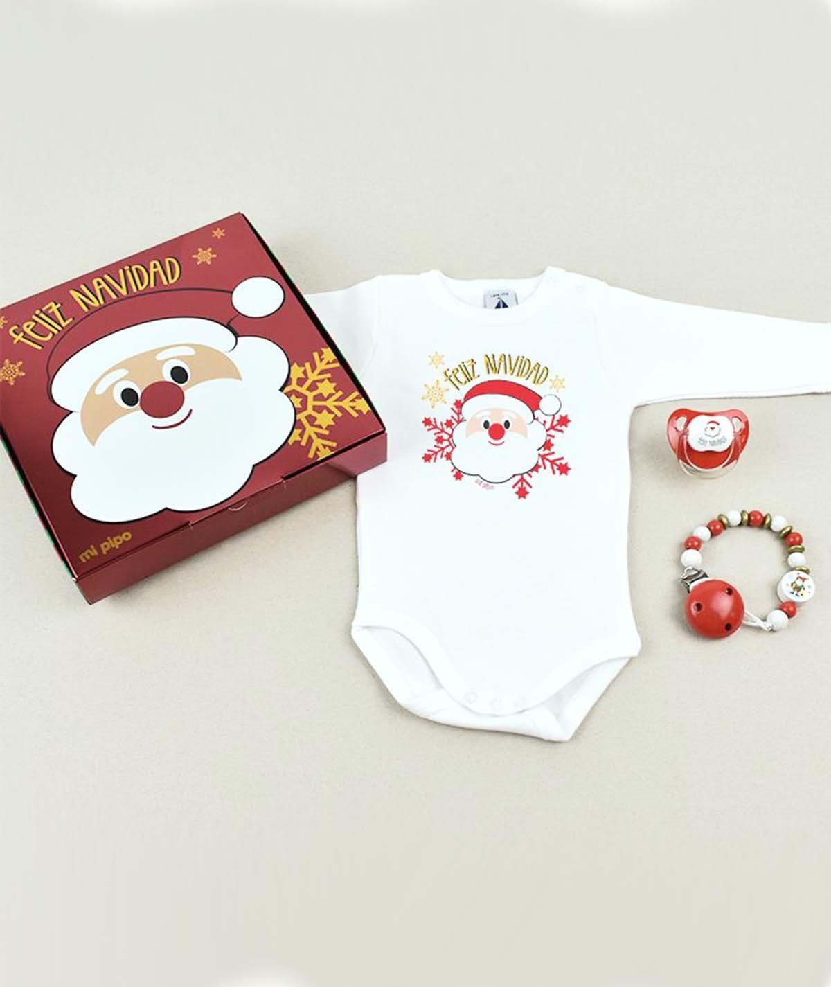 Caja Regalo Feliz Navidad Papá Noel Mi Pipo - Nanetes #