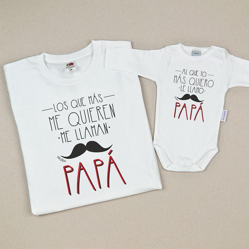 Pack Papá-Hijo/a Los que más me quieren Mi Pipo - Nanetes #