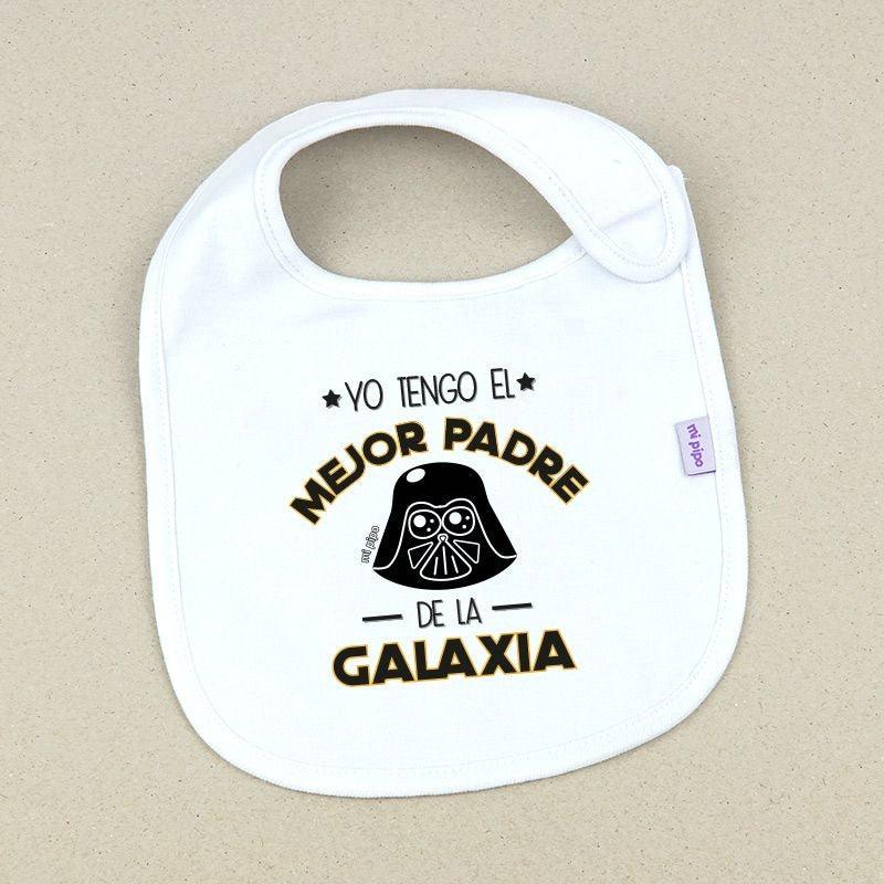 Babero Bebé Divertido Yo tengo al mejor Padre Mi Pipo - Nanetes #