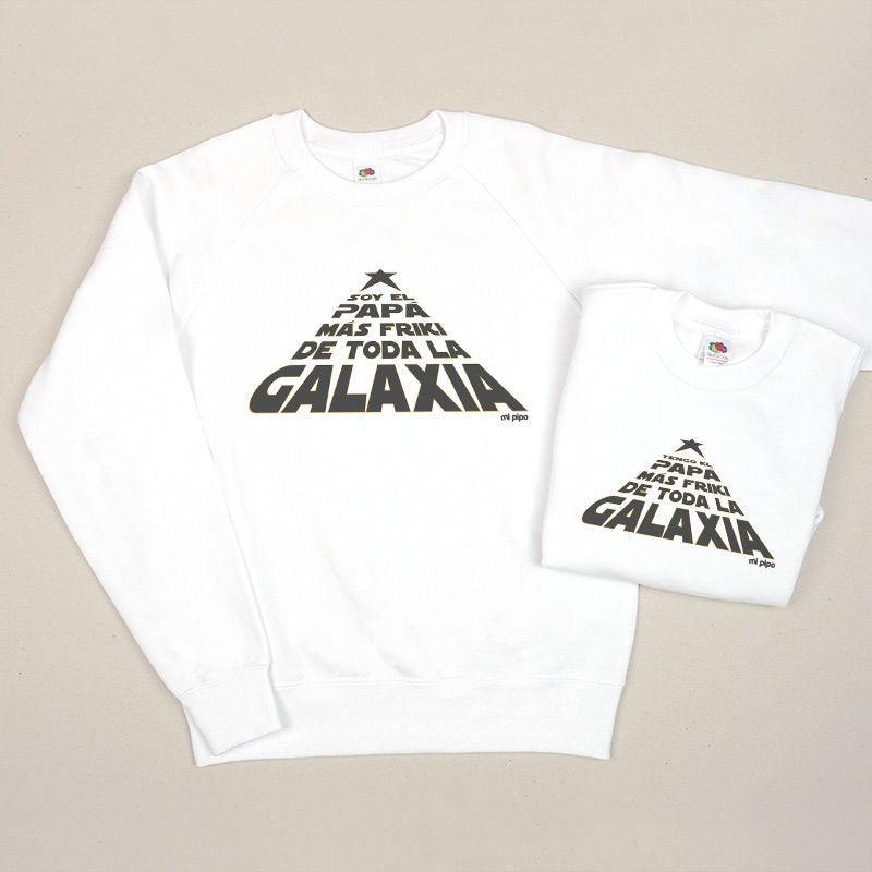 Pack Padre-Hijo/a El Papá mas friki de la Galaxia Mi Pipo - Nanetes #
