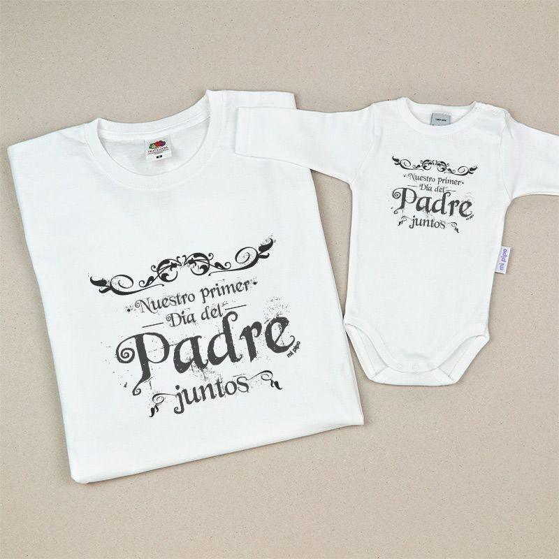 Pack Papá-Hijo/a Nuestro Primer Día del Padre Juntos Mi Pipo - Nanetes #