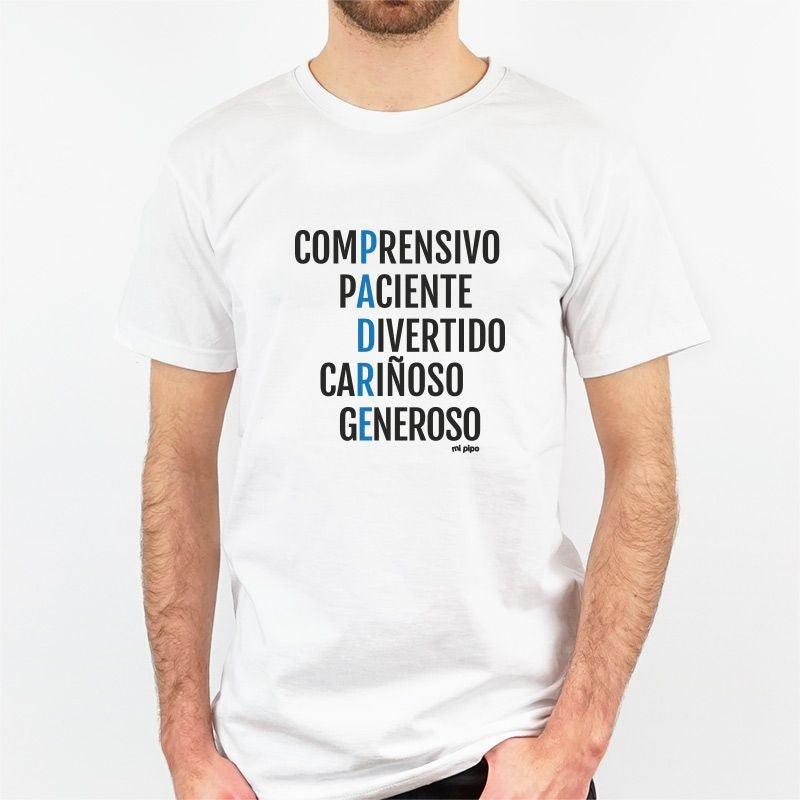 Camiseta o Sudadera Hombre Padre Adjetivos Mi Pipo - Nanetes #