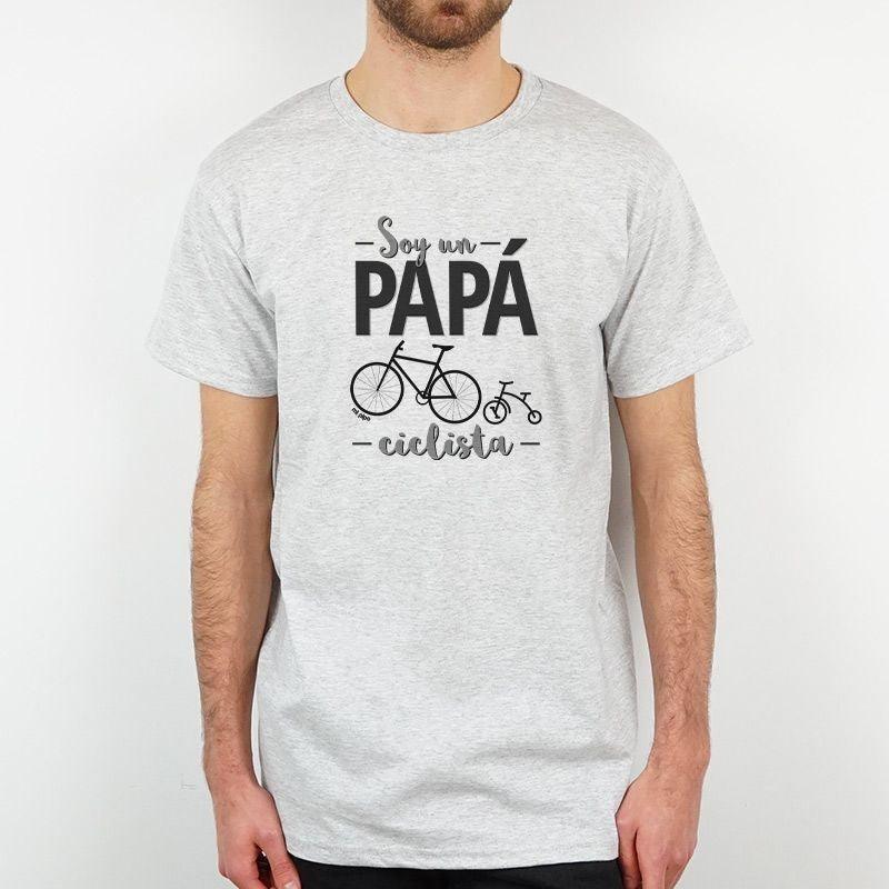 Camiseta o Sudadera Hombre Soy un Papá Ciclista Mi Pipo - Nanetes #