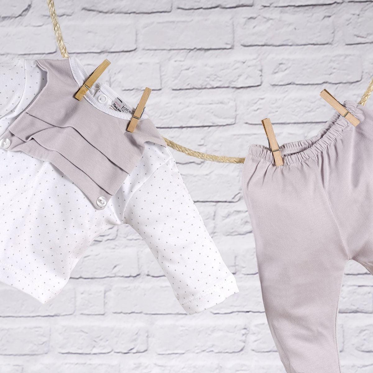 Cesta Regalo Personalizada Primera Puesta Elefante Menta - Nanetes #