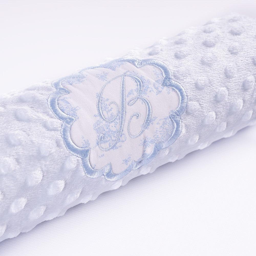 Cesta Regalo Bebé Personalizada Modelo Inicial Toile Galleta - Nanetes #