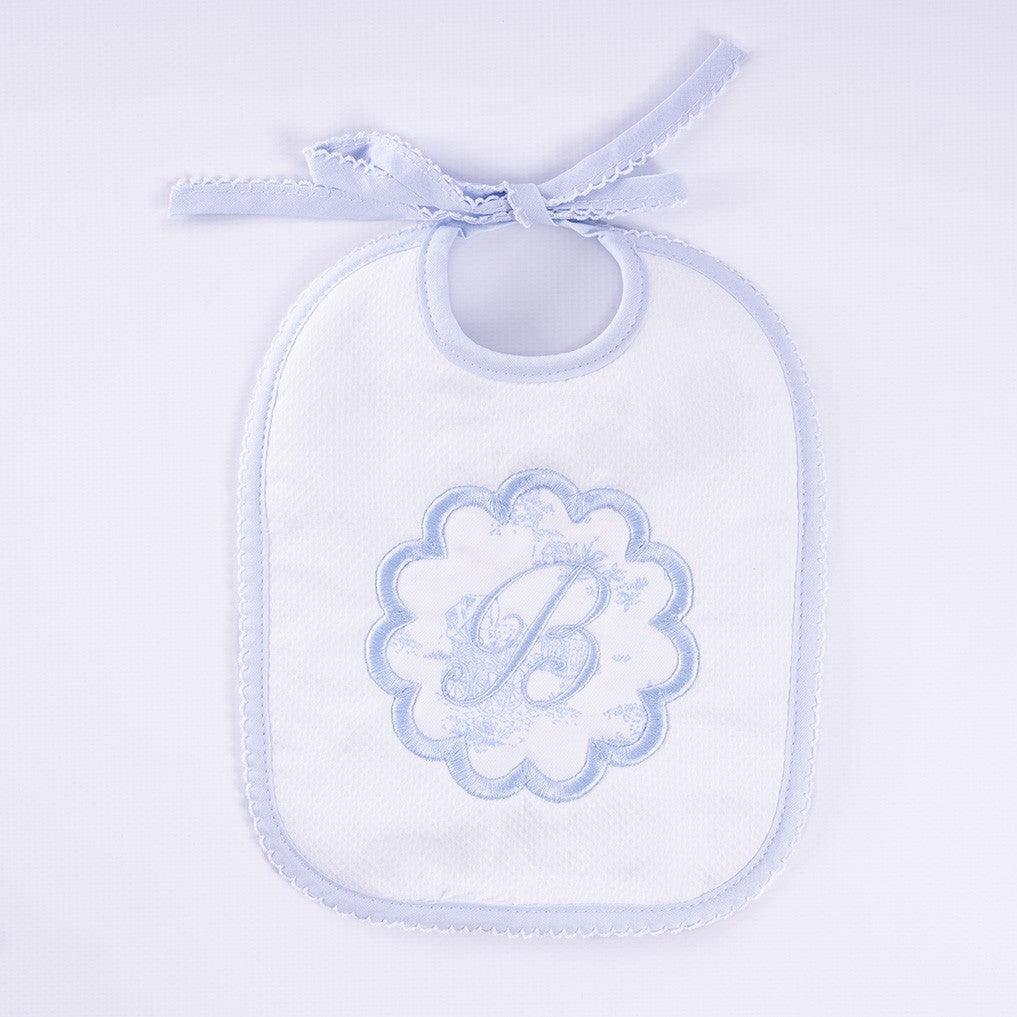 Cesta Regalo Bebé Personalizada Modelo Inicial Toile Galleta - Nanetes #