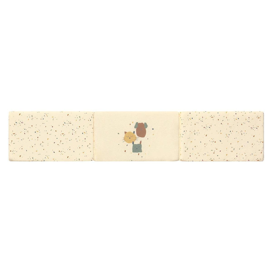 Chichonera Protector Cuna Reversible Confetti Ivory Baby Clic - Nanetes #