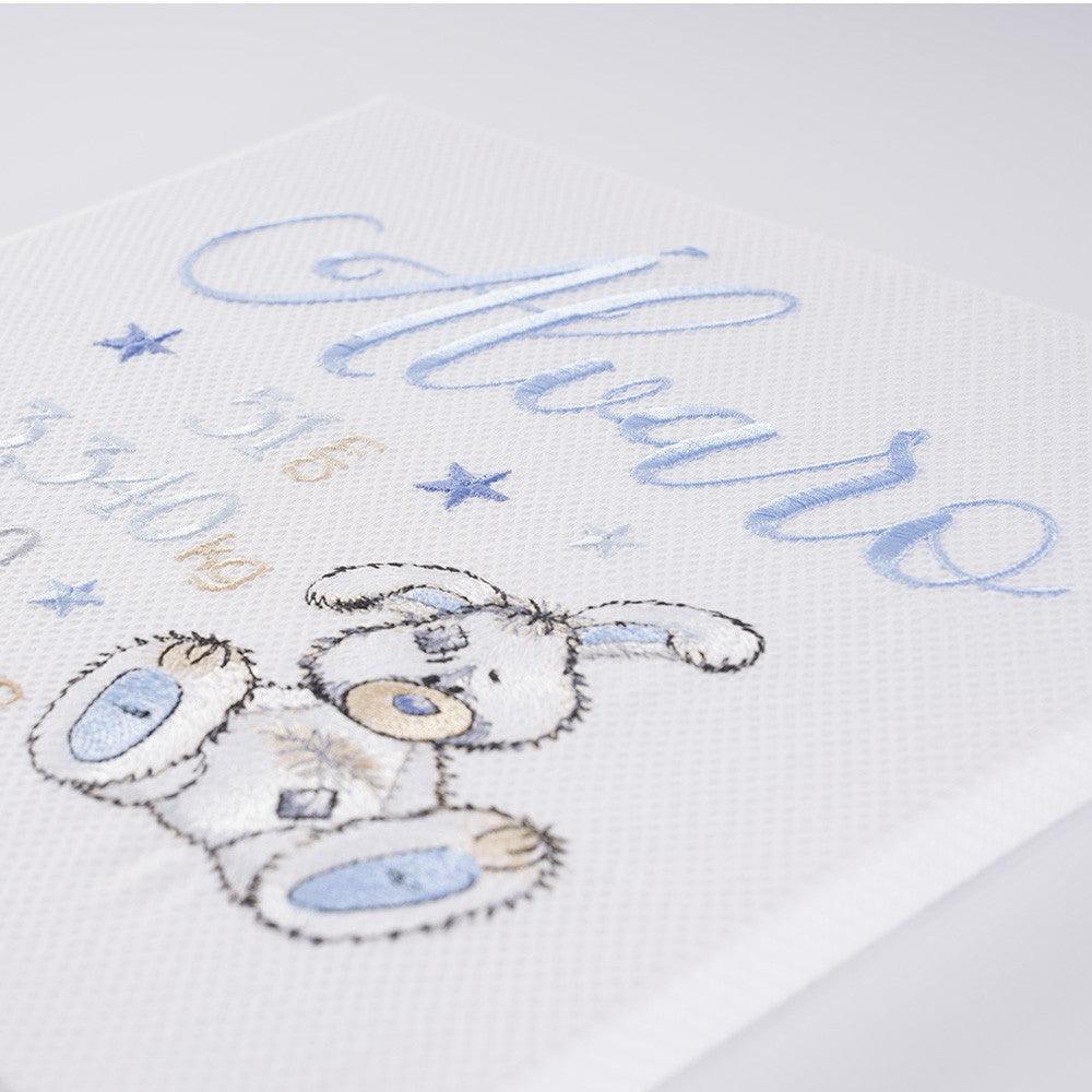 Cuadro Datos Nacimiento Bebé Personalizado Nanetes Conejito - Nanetes #