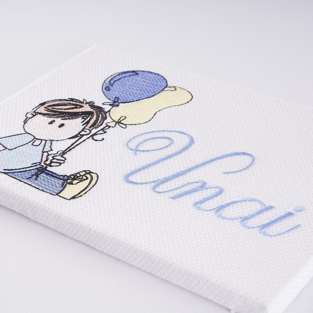 Cuadro Infantil Personalizado Nanetes Lienzo Niño Globos - Nanetes #