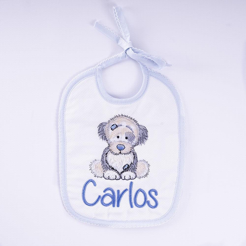Babero Personalizado Bebé Nanetes Colección Perrito Old Toy - Nanetes