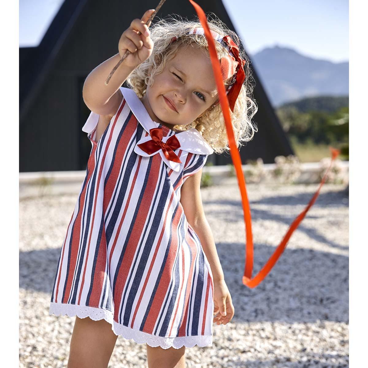 Diadema Juliana J3180 Rayas Rojas - Nanetes #