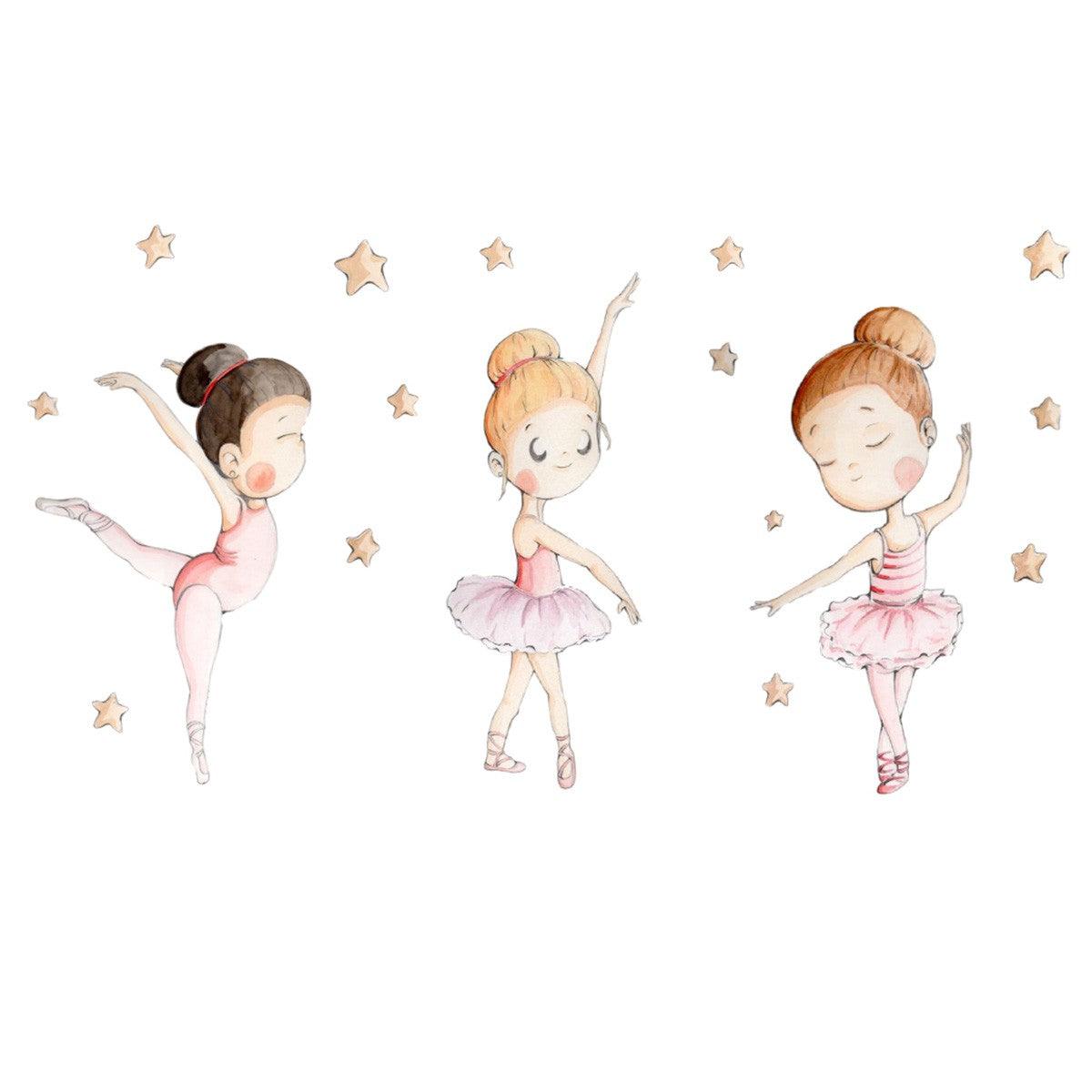 Vinilo Infantil Bailamos Sueños Cigüeña - Nanetes #