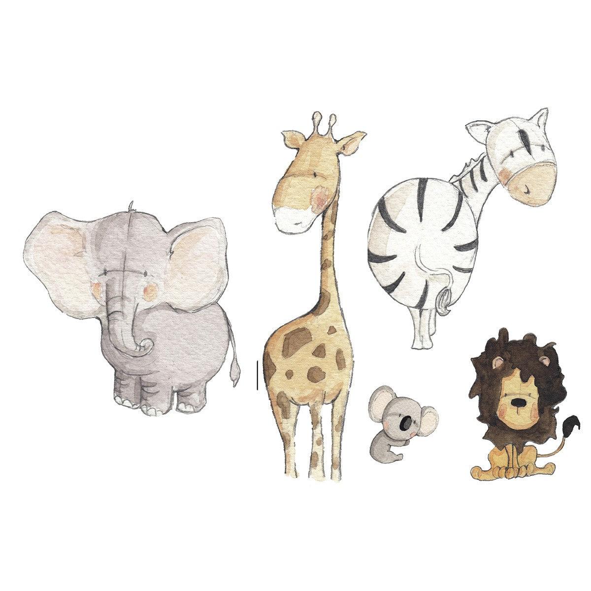 Vinilo Decorativo Infantil Madagascar Sueños de Cigüeña - Nanetes #