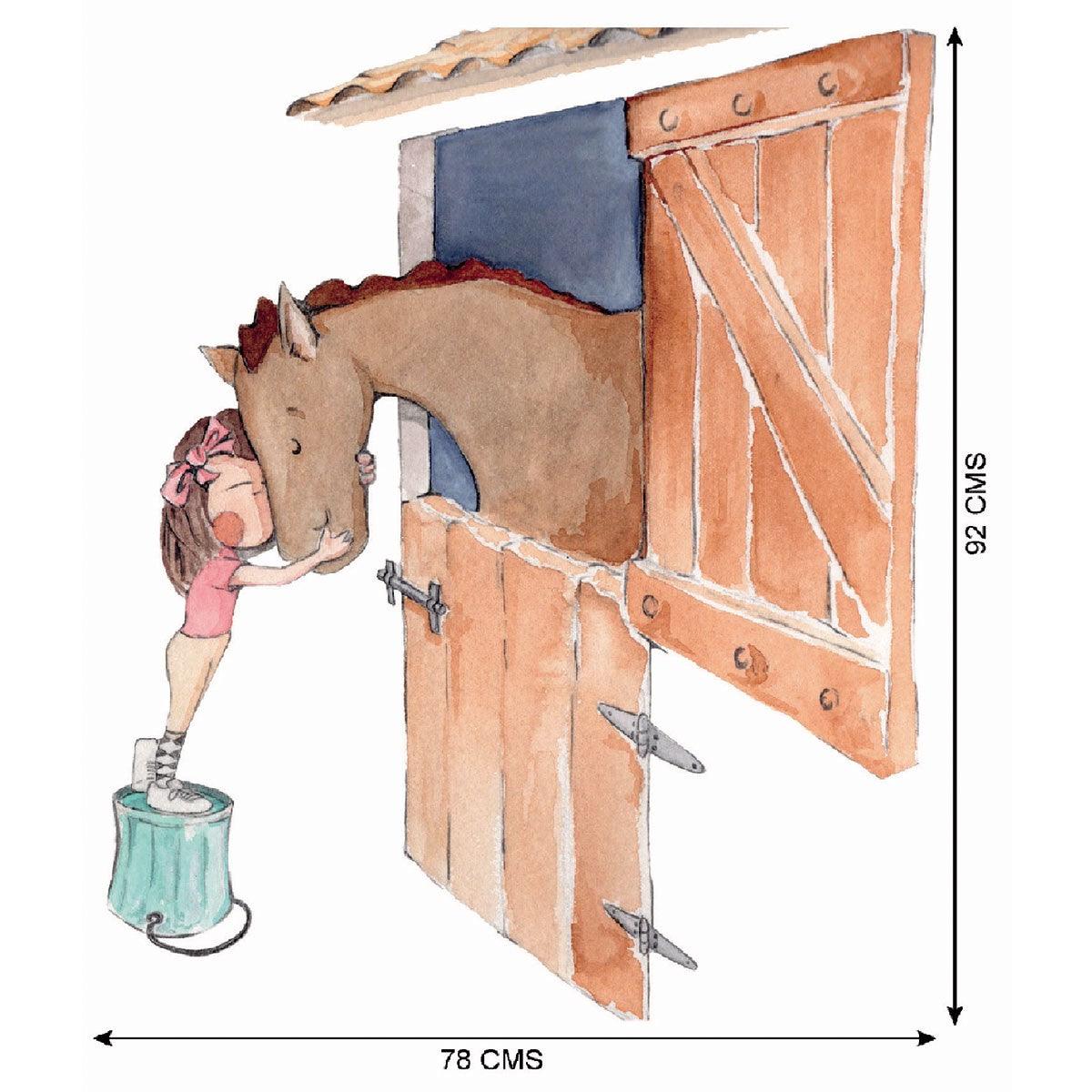 Vinilo Infantil Caballo mi gran Amigo - Nanetes #