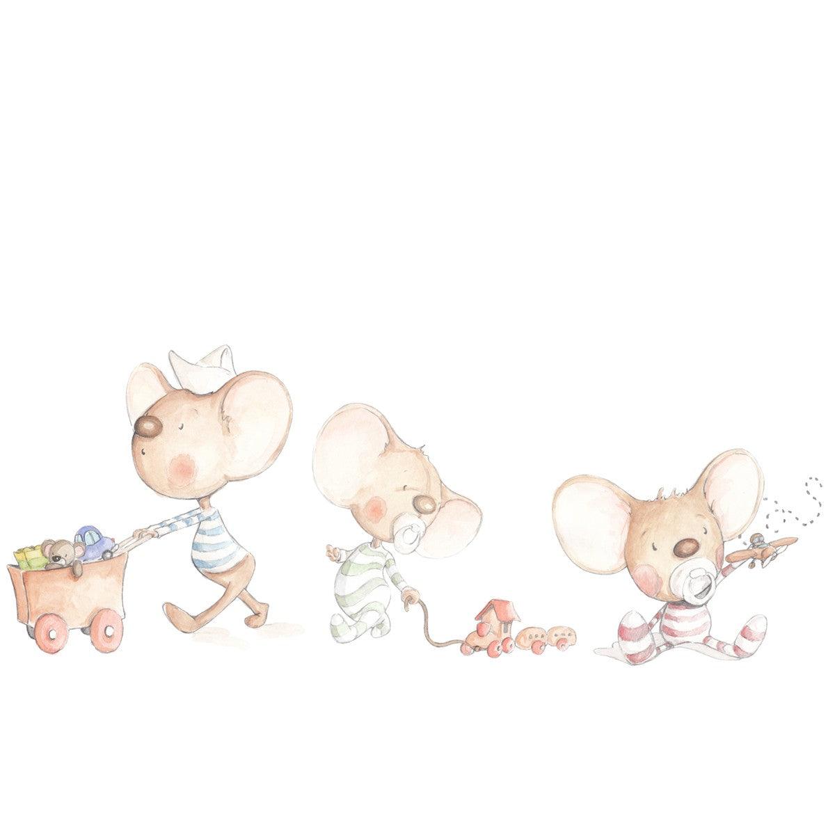 Vinilo Infantil Habitación de Juegos - Nanetes #