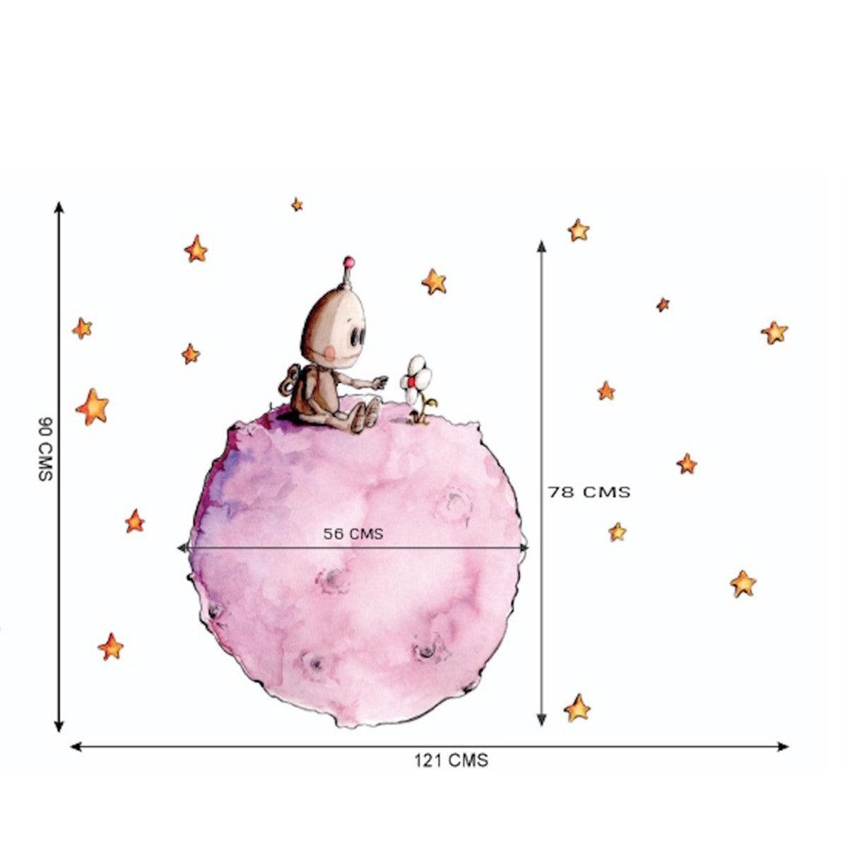 Vinilo Infantil Botty en el Planeta Sueños Cigüeña - Nanetes #