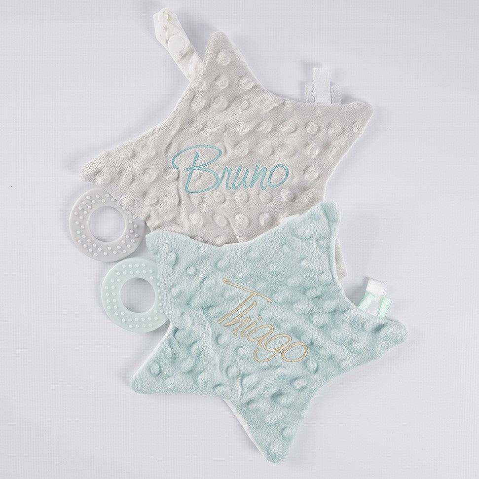 Dou dou Bebé Personalizado con Mordedor Estrella Nanetes - Nanetes #