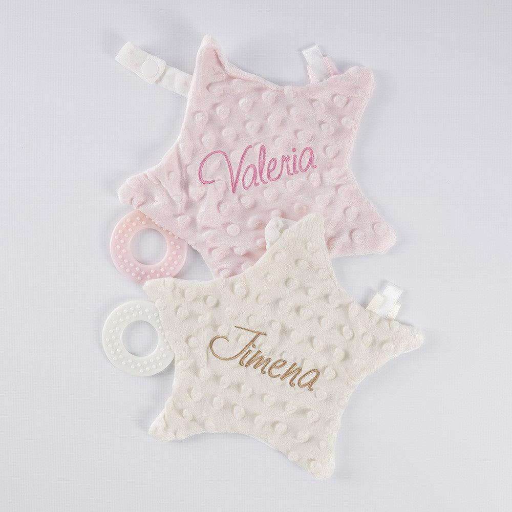 Dou dou Bebé Personalizado con Mordedor Estrella Nanetes - Nanetes #