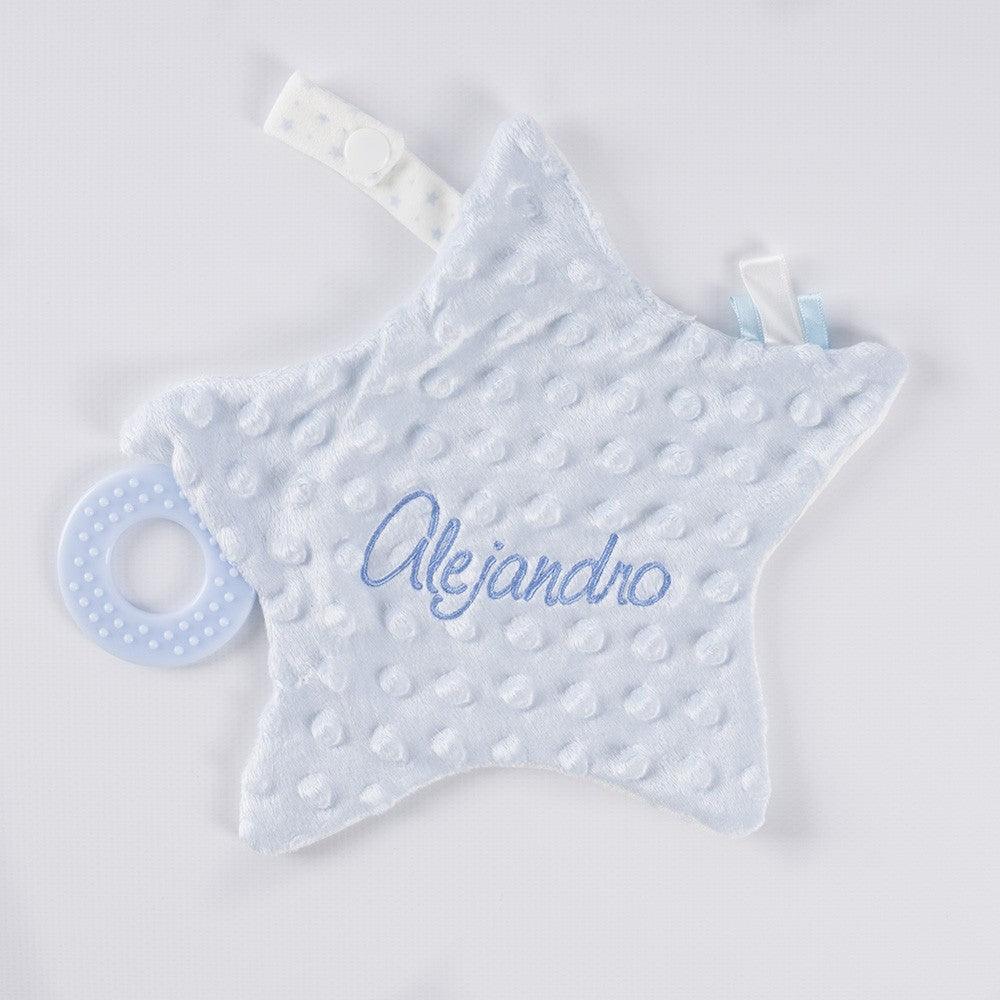Dou dou Bebé Personalizado con Mordedor Estrella Nanetes - Nanetes #